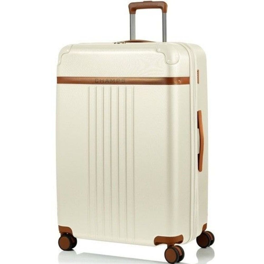 Champs Vintage Luggage suitcase28Hardside Spinner Wheels Large check-in TSA 🎄🎅
